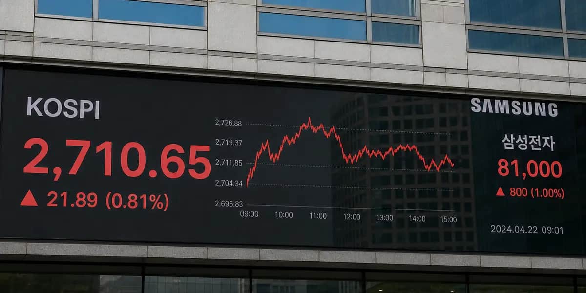 10월 23일 코스피 -2.43%·코스닥 -2.95% 마감…나스닥 AI 충격에 반도체 변동성 확대 [장마감 시황]