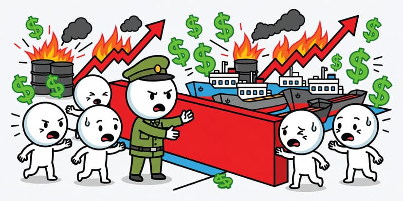 이란 '호르무즈 통과 불가' 통보…국제유가 폭등 직전 위기 올까?