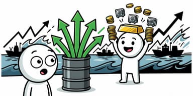 호르무즈 막히자 국제유가 10% 폭등! 금값도 3% 급등하나?