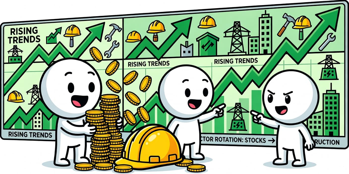 1300억원 쏟아부은 외국인, 코스피 반등 이끌며 건설주 싹쓸이하나?