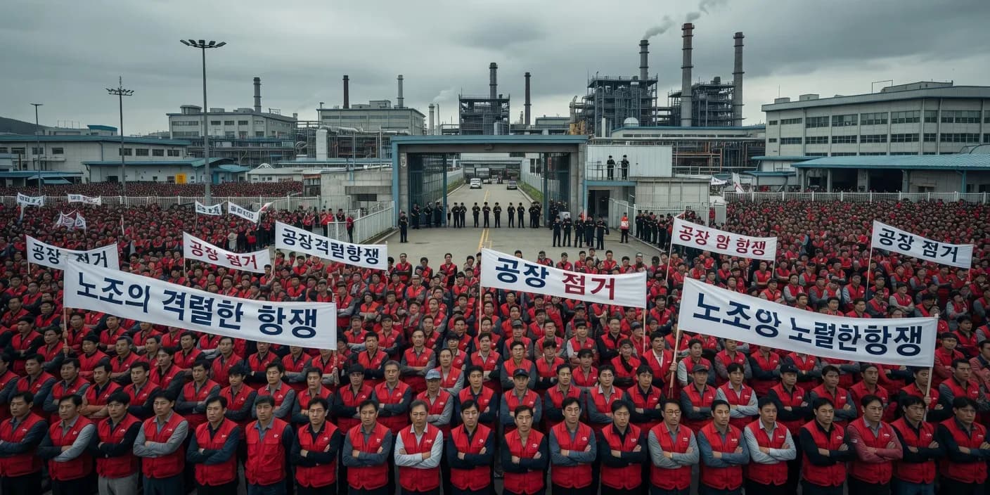하루 1조 손실 폭탄? 5.4억 성과급 제안에도 삼성 노조 파업 시계 '째깍'