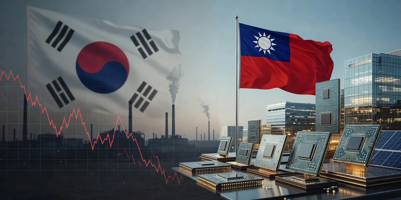 5년 뒤 한국 1인당 GDP, 대만에 1만弗 차이 벌어지는 충격 이유는?