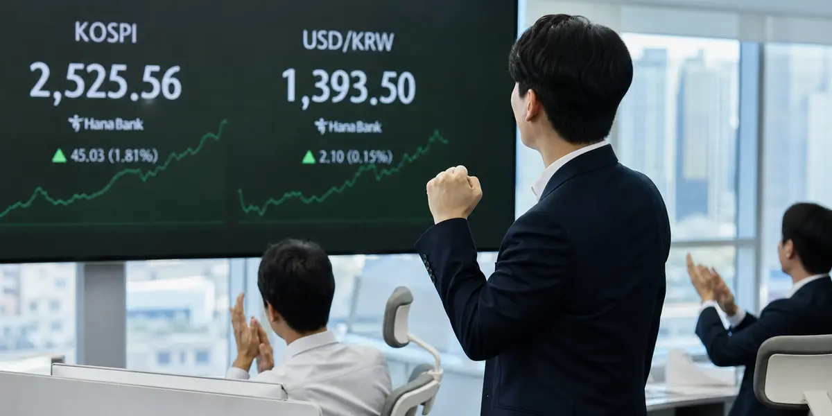 외국인 하루 1.6조 쓸어 담아 코스피 7400 돌파…개인 기관은 왜 팔았나?