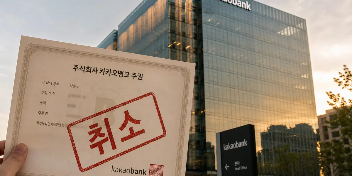 카카오뱅크가 자사주 27만주를 태운다…소각 발표에 쏠리는 눈