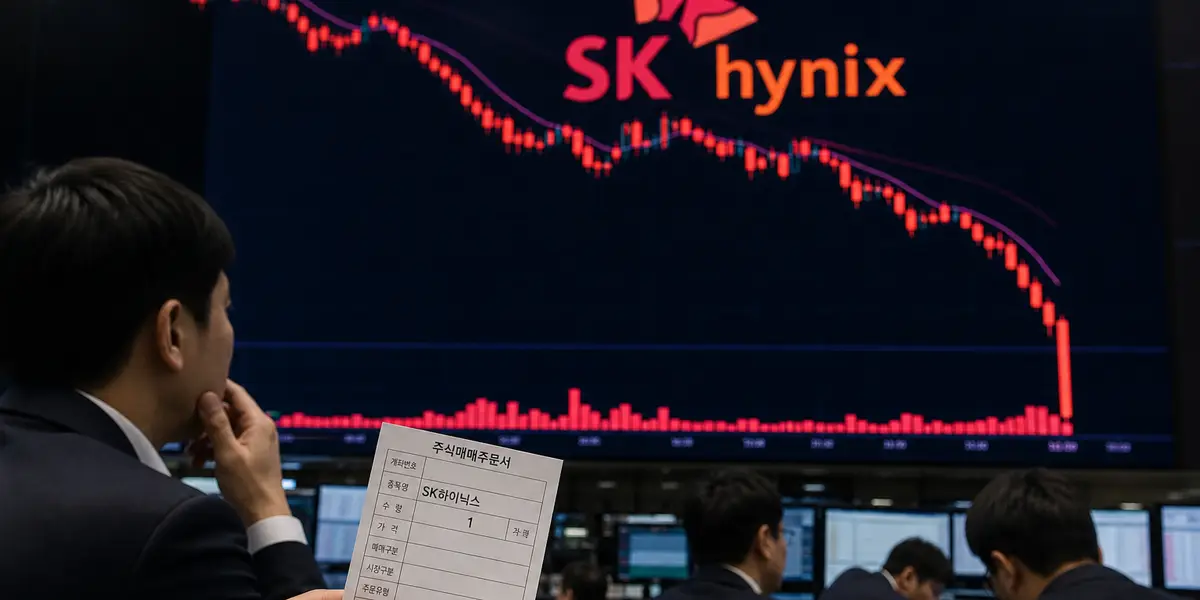 SK하이닉스 1주에 하한가?…'대혼란' 부른 프리마켓, 결국 단일가매매로